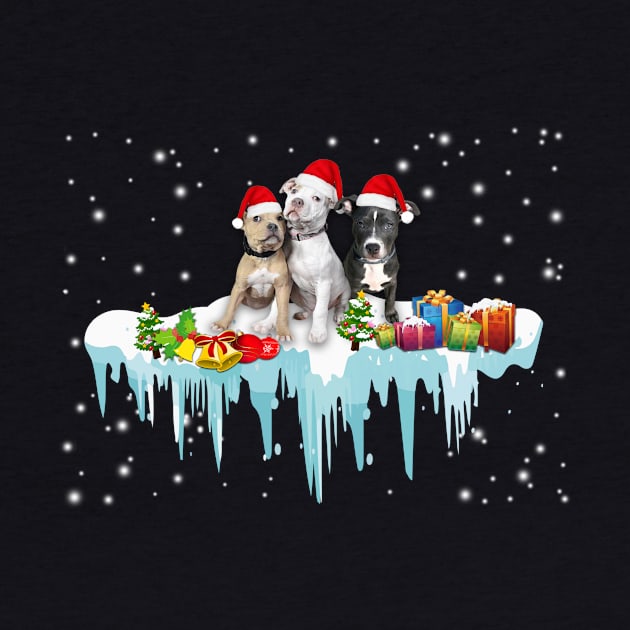 Christmas Pitbull by Komlin